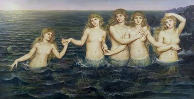 The Sea Maidens, 1885-86 by Evelyn De Morgan
